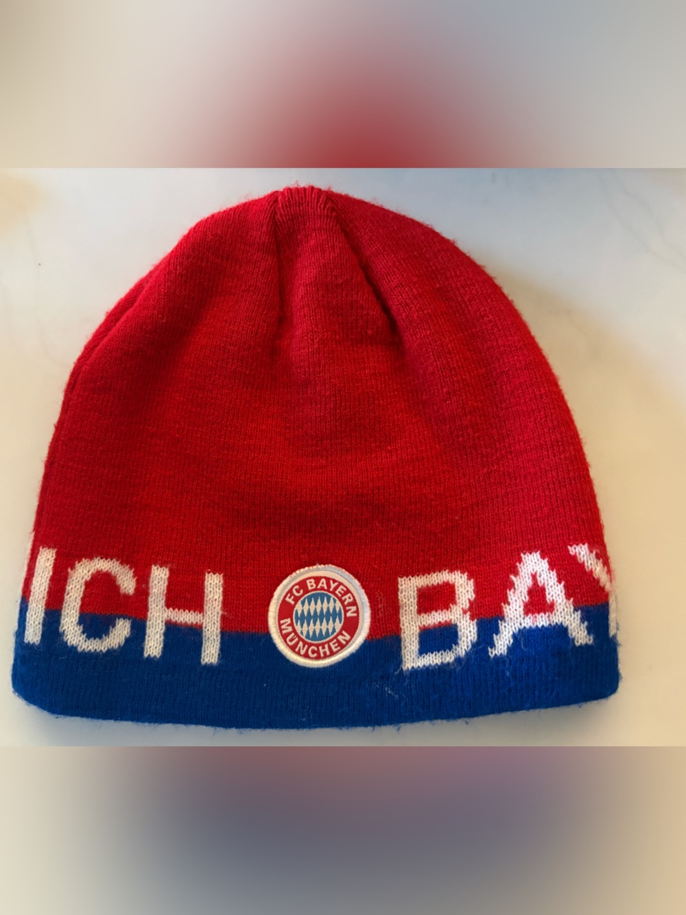 FC Bayern Munich Red & Blue Beanie